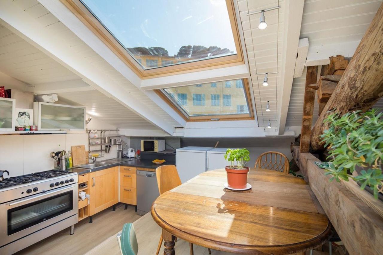 La Mansarde Du Port Familly Home Ницца Экстерьер фото